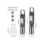 Lampe de poche tactique rechargeable avec Zoom Télescopique – Image 5