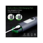 Lampe de poche tactique rechargeable avec Zoom Télescopique – Image 4