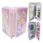 Trousse à crayons Sirène 22 pièces