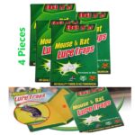 Lot de 4 pièges à colle pour souris et rats