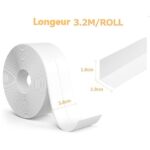 Bande d'étanchéité est fabriquée en PVC souple 38mm x 3.2m – Image 2