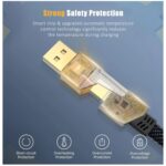 Câble de chargement 4en1 Ultra rapide – Image 3