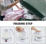 Bouilloire électrique en silicone pliante et portative 600 ml – Image 3