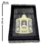 Grand Tapis de prière  rembourré 120x80 cm model Maqam Ibrahim – Image 2