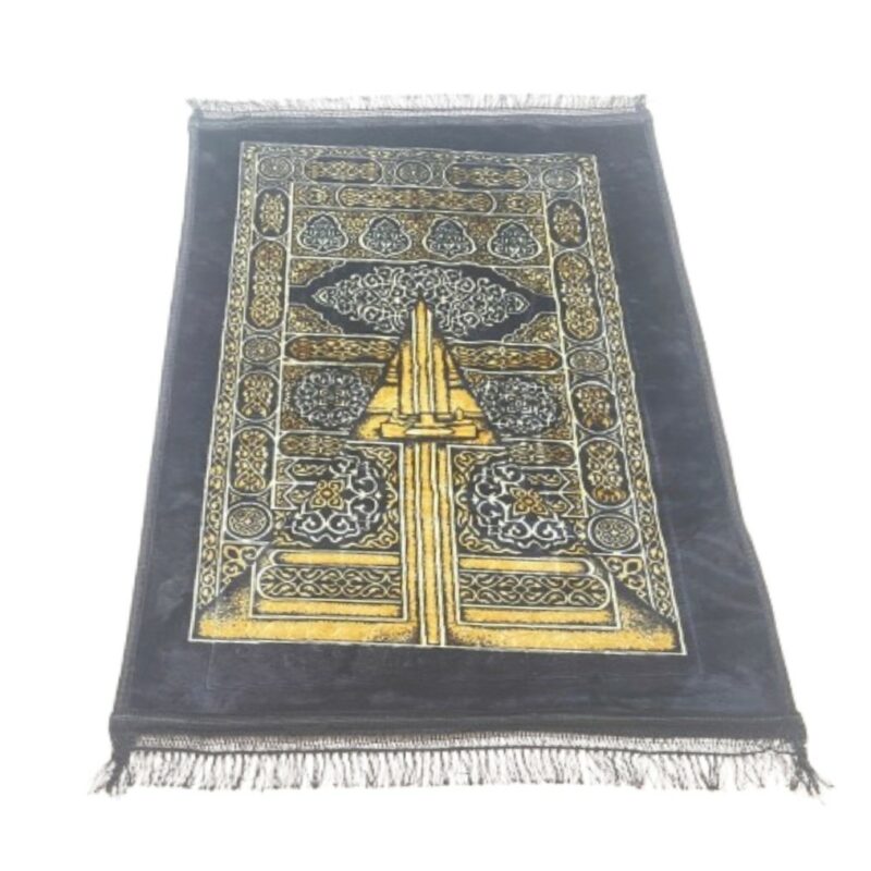 Grand Tapis de prière rembourré 120x80 cm model PORTE KAABA Rembourrés pour une meilleure expérience de prière très confortable. meilleur prix en Tunisie