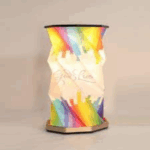 Lampe Pliable Rechargeable Compacte - Design Coloré et Moderne