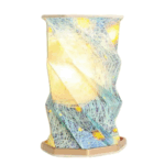 Lampe Pliable Rechargeable Compacte – Design inspiré van gogh – Image 3