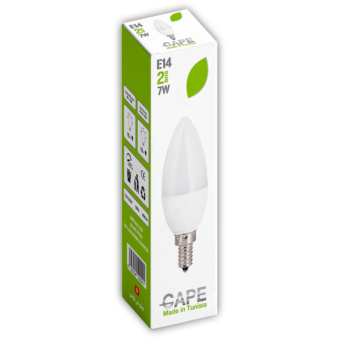 Ampoule-Led-E14-7W-TUNISIE-promodeal Ampoules Led E14 7W – Image 1