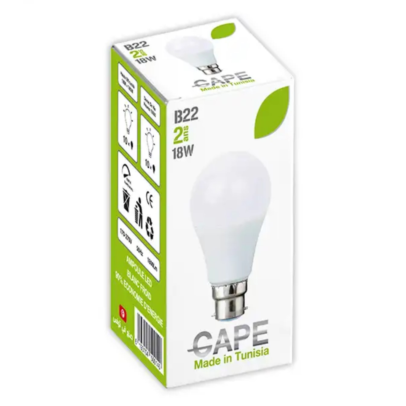 Ampoules Led B22 – 18W-eclarage-tunisie-promo-deal Ampoules Led B22 18W – Image 1