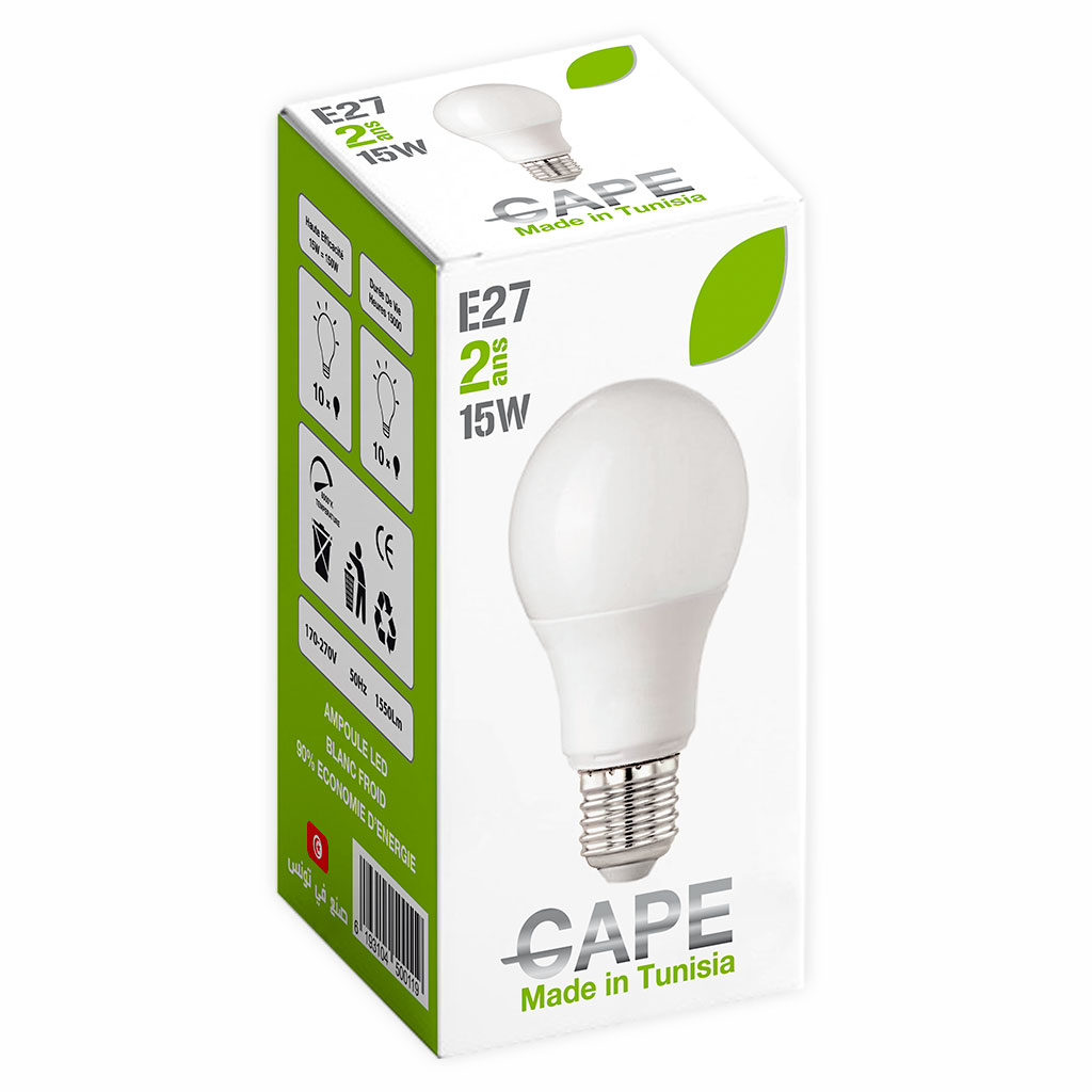 Ampoules Led E27 – 15W-eclarage-tunisie-promo-deal Ampoules Led E27 15W – Image 1