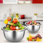 Lots de 5 Bols à mélanger en Inox 18/10 – Image 2
