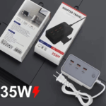 Chargeur de bureau multifonction CY-PC02 35 W à 6 ports