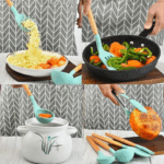 Ensemble d'ustensiles de cuisine en silicone – Image 3