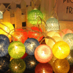 Guirlande lumineuse LED en forme de boule multi couleur – Image 2