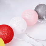 Guirlande lumineuse LED en forme de boule multi couleur – Image 3