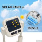 Projecteur led Solaire Télescopique – Image 2