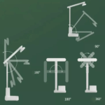 Lampe de bureau LED portable 1966 USB 5W – Image 6