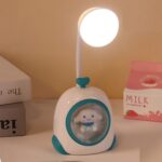 Mini lampe de table LED pour enfant Blanc