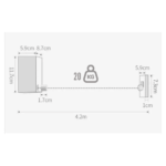 Corde à Linge Rétractable Télescopique 4,2 M – Image 6
