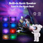 Veilleuse Projecteur Galaxie Ciel Étoilé avec Bluetooth et Télécommande – Image 2