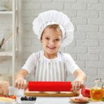 Rouleau à Pâtisserie Silicone Poignées en Bois – Image 3