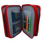 Trousse à crayons Miraculous 33 pièces Rouge – Image 4