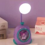 Mini lampe de table LED pour enfant-MAUVE