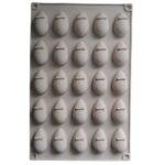 Moule silicone à gâteau forme gouttes 25 Pieces