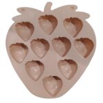 Moule silicone à gâteau forme fraise – Image 2