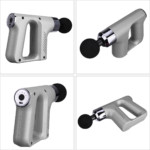 Pistolet De Massage Musculaire Sans Fil 4 Têtes 5 Vitesses – Image 2