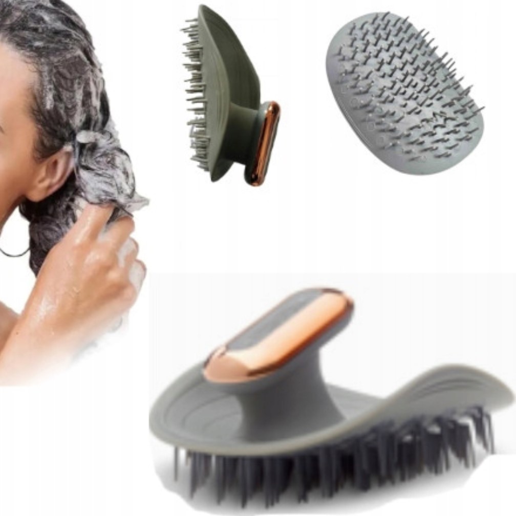 Brosse-massage-vibrante-cheveux-brillance-masseur-soulager-stress-tension-promodeal-tunisie Brosse de massage vibrante pour cheveux – Image 1