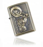 Coffret Briquet De Luxe Métallique motif Moto – Image 2