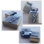 Coffret Briquet De Luxe Métallique motif pistolet