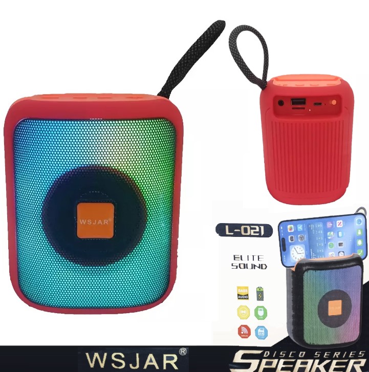 Enceinte-Bluetooth-haut-parleur-music-musique-modèle WSJAE L 021-tunisie-vente-ligne-promodeal EE Enceinte Bluetooth modèle WSJAE L-021 – Image 1