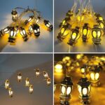 Guirlande lumineuse LED doré motif P Fanous 2.80 cm – Image 4