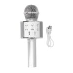 Microphone de karaoké Bluetooth WS-858 - 3 en 1 – Image 4