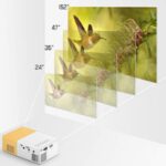 Mini Vidéo Projecteur Portable USB HDMI HD LED 400 Lumens – Image 3