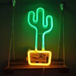 Enseignes au néon motif Plante – Image 2