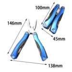 Pince multi-outils en acier inoxydable- pliable – Image 4