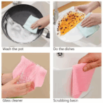 2 X Lot de 20 Serviettes de Cuisine en Microfibre – Réutilisables et Ultra-Absorbantes – Image 2