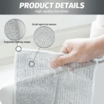 Chiffon de Nettoyage en Fil d'Argent – Pack de 20 Pièces – Image 7