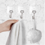 Lot de 20 Crochets Muraux Auto-Adhésifs Transparents – Image 2