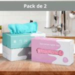 2 X Lot de 20 Serviettes de Cuisine en Microfibre – Réutilisables et Ultra-Absorbantes