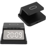 Réveil avec chargeur sans fil couleur blanc – Image 10