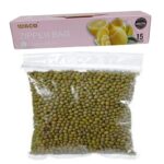 15 Sacs de congélation alimentaire à double fermeture à glissière 27X28 cm