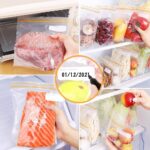 15 Sacs de congélation alimentaire à double fermeture à glissière 27X28 cm – Image 4