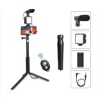 Trépied avec éclairage et microphone AY-49Z – Image 3