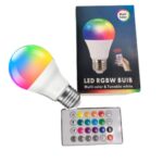 Lampe LED RGB multi couleurs avec commande 10W – Image 7