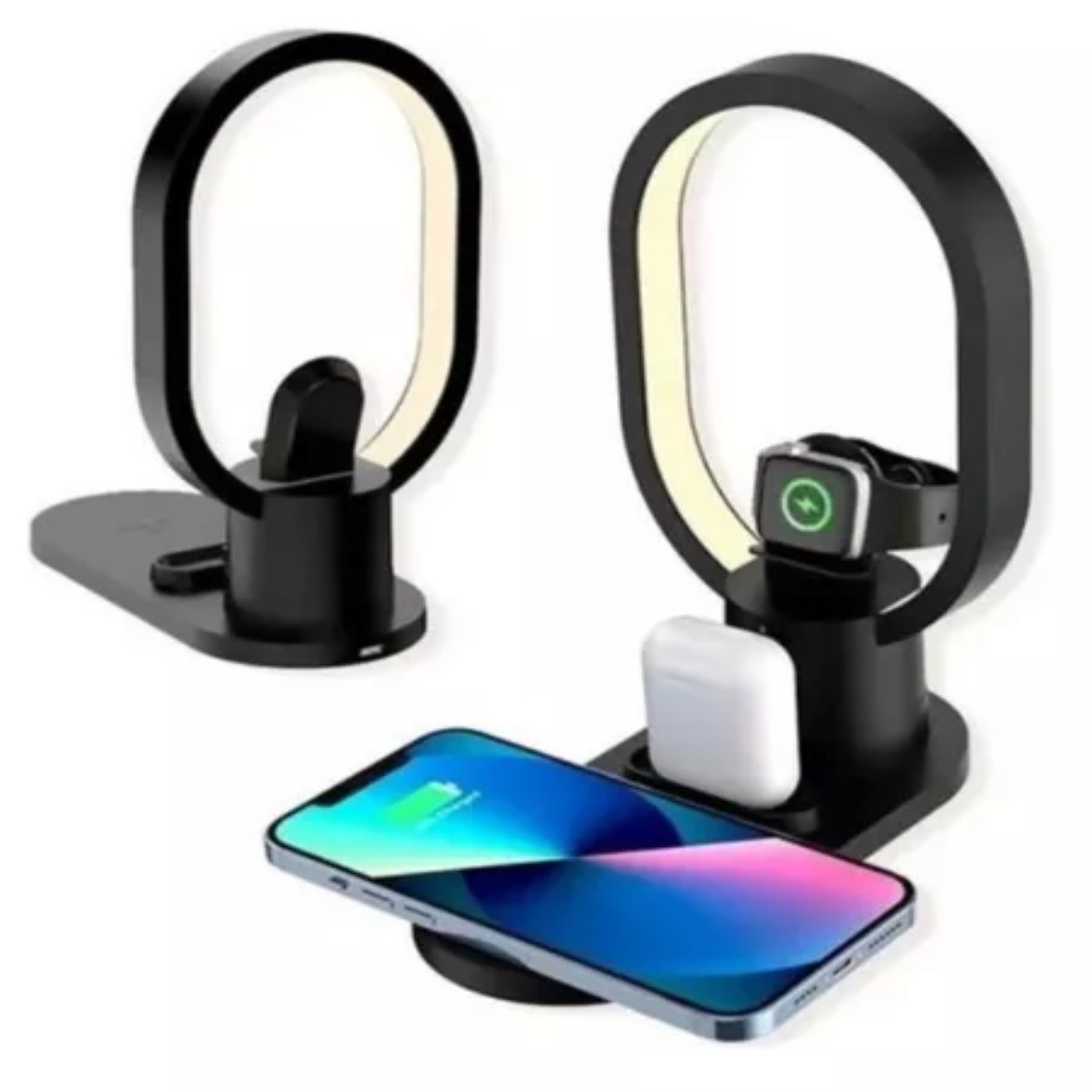 chargeur-sans-fils-4en1-AY-41-promo-deal-tunisie-2 Chargeur sans fils 4 en 1 AY-41 – Image 1