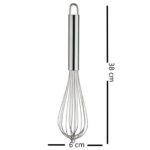 Fouet de pâtisserie grand modèle 38 cm professionnel – Image 2